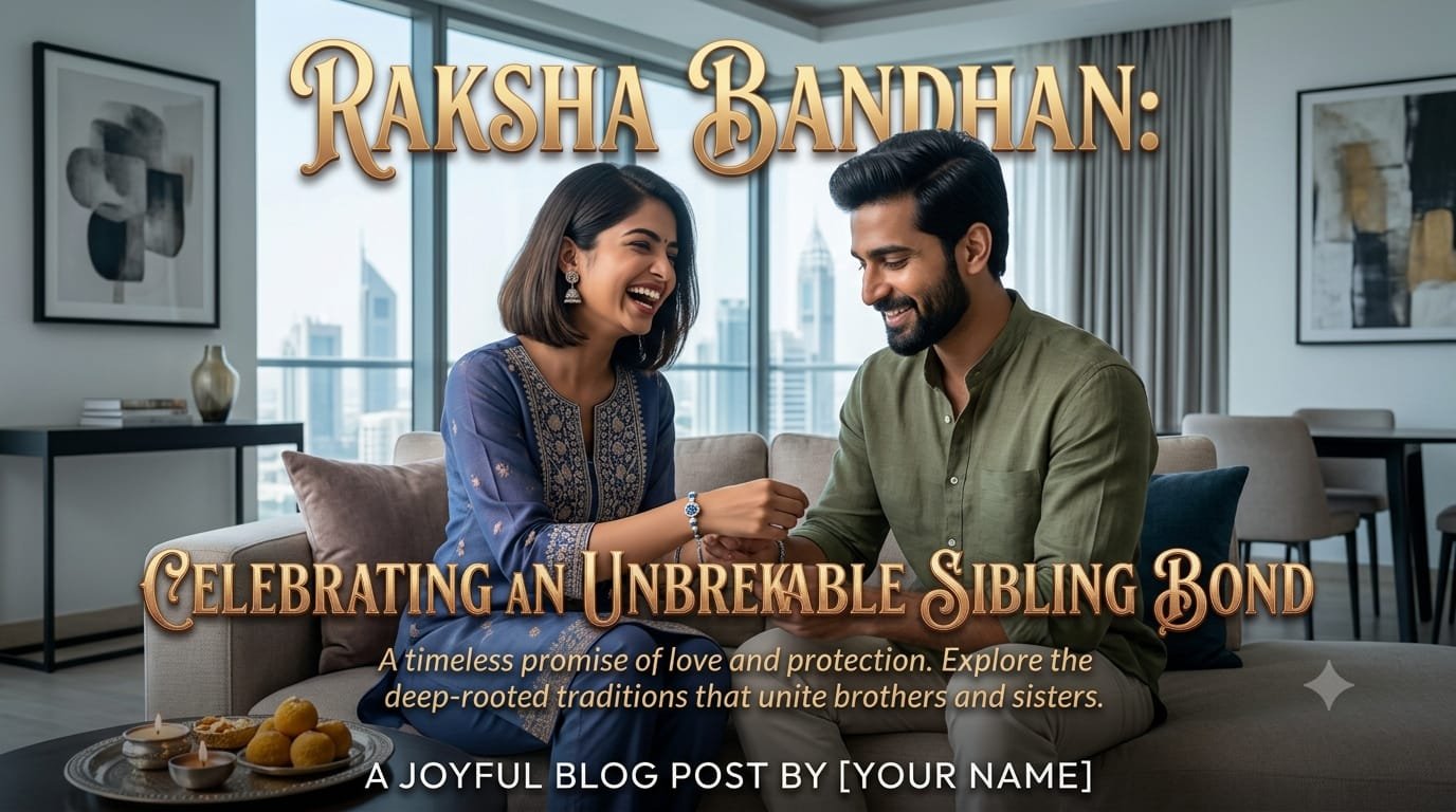 Raksha Bandhan: A Celebration of Love, Laughter, and Unbreakable Bonds