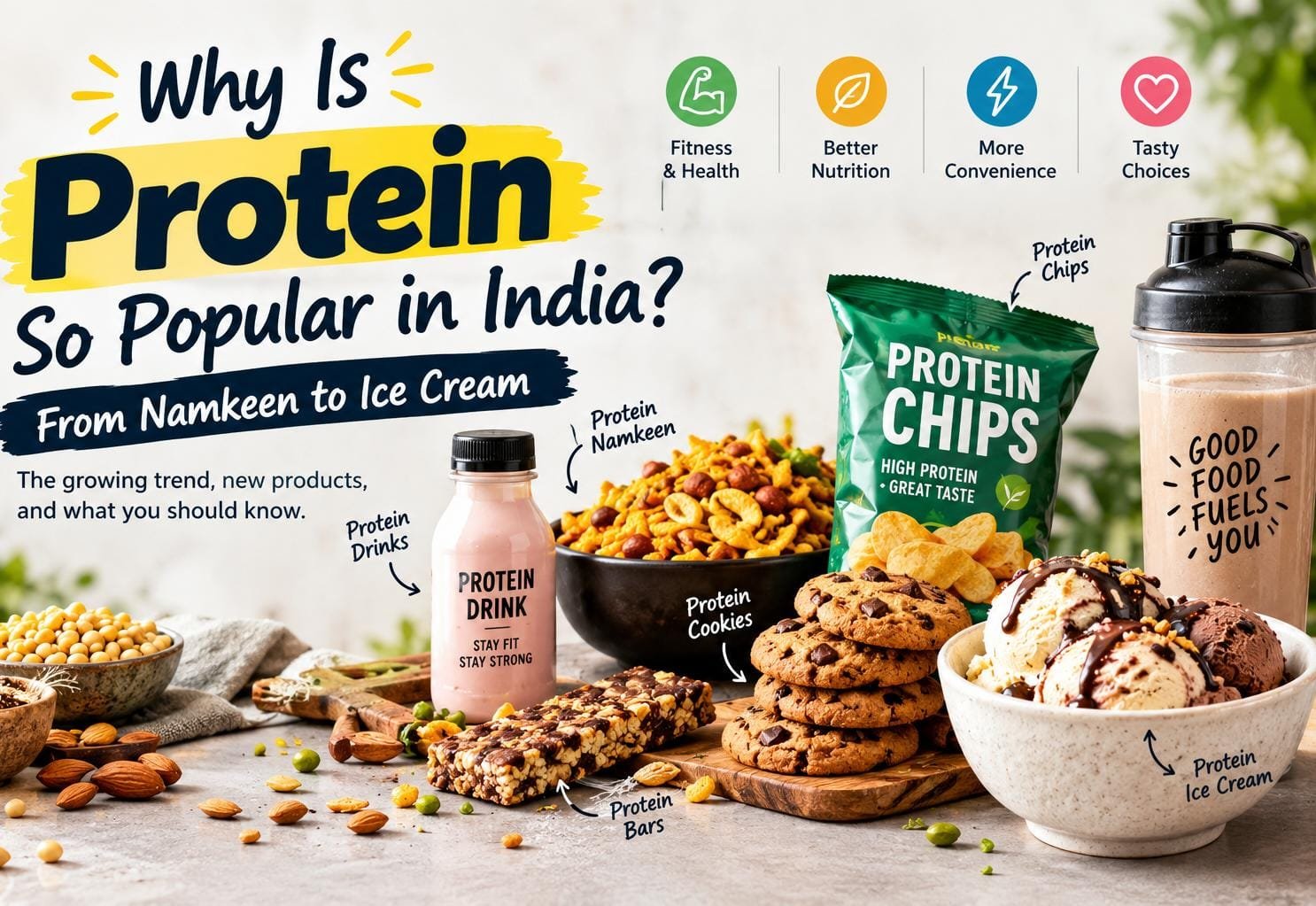 Why Is the Protein Craze Growing? From Namkeen to Ice Cream, Everything Is Going High-Protein